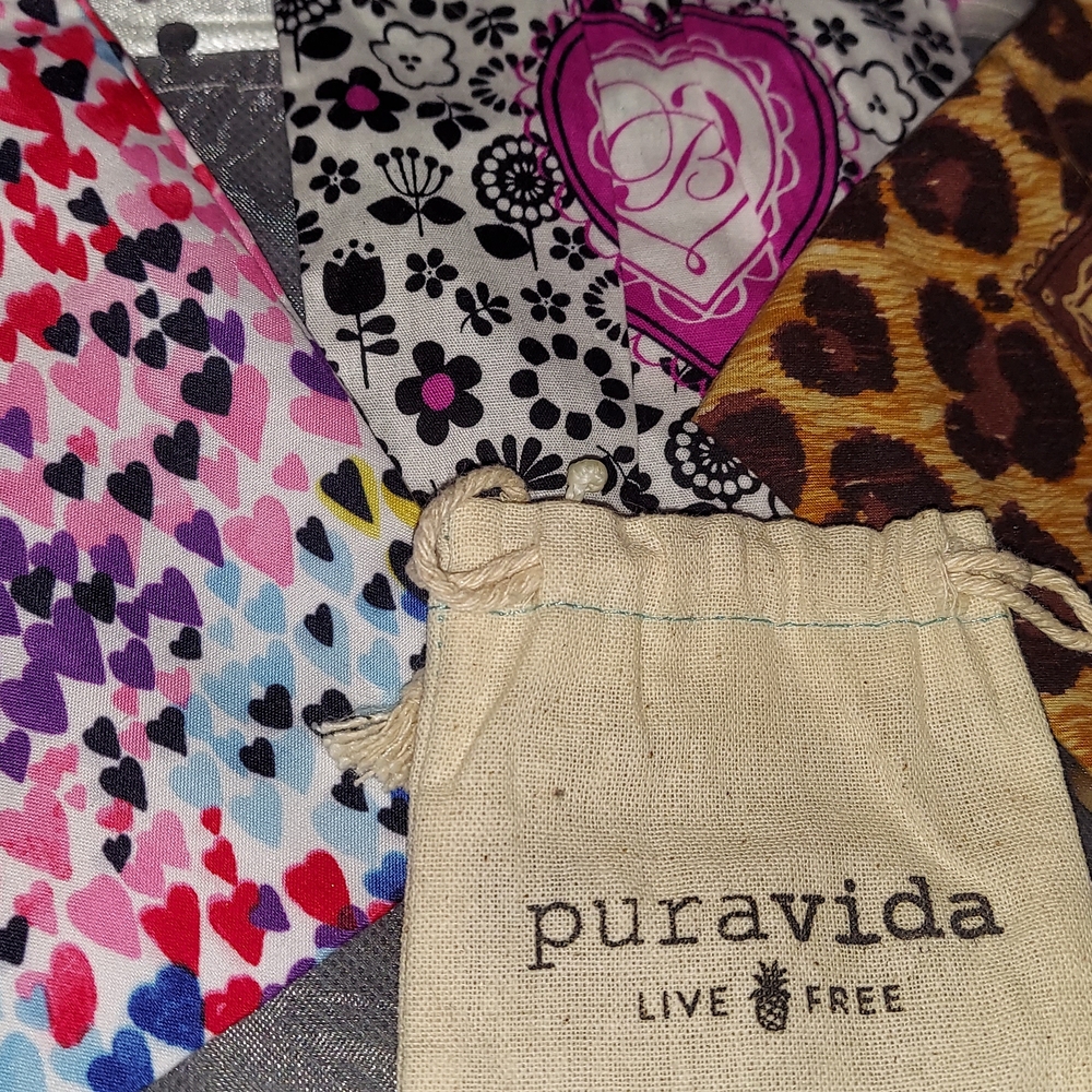 Pura Vida Patterned Face Masks Set